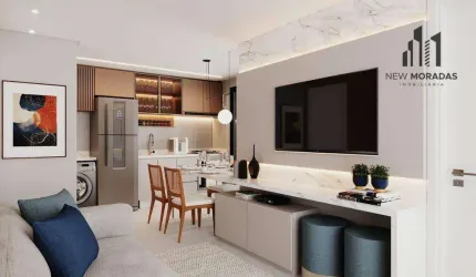Merizzo Residencial - Cobertura 2 dormitórios à venda, 81 m² - Capão Raso.