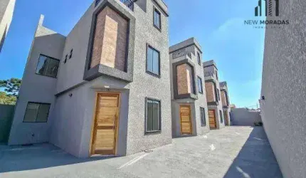 Sobrados em condominio, 3 dormitórios à venda, 74 m²- Sítio Cercado
