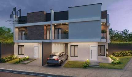 Sobrado com 3 dormitórios à venda, 88 m² por R$ 580.000 - Cidade Industrial - Curitiba/PR
