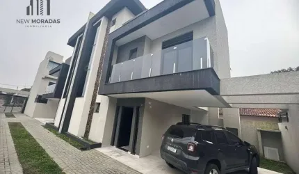 Sobrado em condomínio, com 3 dormitórios à venda, 139 m² - Xaxim - Curitiba
