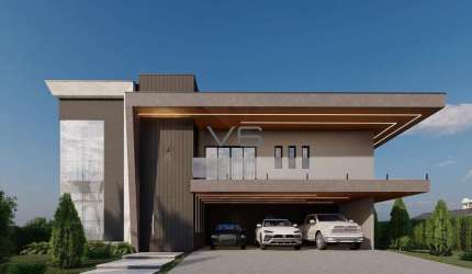 Casa Alto Padrão, com 5 suítes, 6 vagas,  690m² privativos, Campo Largo da Roseira -São José dos Pinhais - PR.