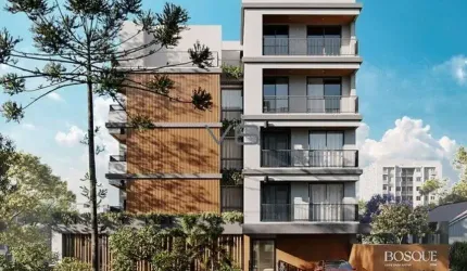 Apartamento com 69 m² privativos, 2 quarto, no São Fracisco, Curitiba-PR.