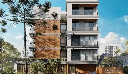 Apartamento Garden com 42 m² privativos, 1 quarto, no São Fracisco, Curitiba-PR.