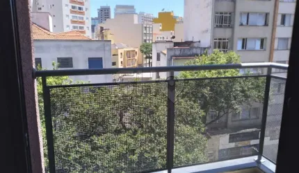 Apartamento com 1 quarto para alugar na Rua Jaguaribe, 649, Vila Buarque, São Paulo por R$ 3.000