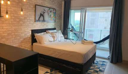 Apartamento com 1 quarto à venda na Avenida Ibirapuera, 1891, Indianópolis, São Paulo por R$ 628.000