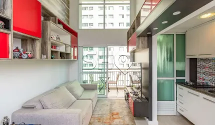 Apartamento com 1 quarto à venda na Rua Diogo Jácome, 954, Vila Nova Conceição, São Paulo por R$ 829.000