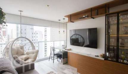 Apartamento com 1 quarto à venda na Avenida Vereador José Diniz, 3130, Campo Belo, São Paulo por R$ 788.000