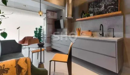 Apartamento com 1 quarto à venda na Rua Eugênio de Medeiros, 288, Pinheiros, São Paulo por R$ 1.200.000
