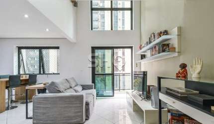 Apartamento com 1 quarto à venda na Avenida Ibijaú, 355, Moema, São Paulo por R$ 896.000