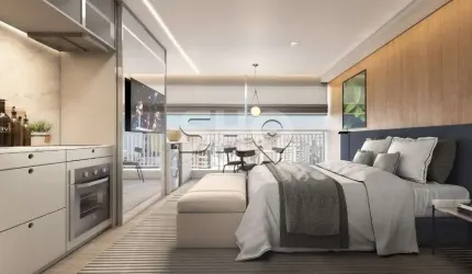 Apartamento com 1 quarto à venda na Rua Almirante Marques Leão, 708, Bela Vista, São Paulo por R$ 470.000