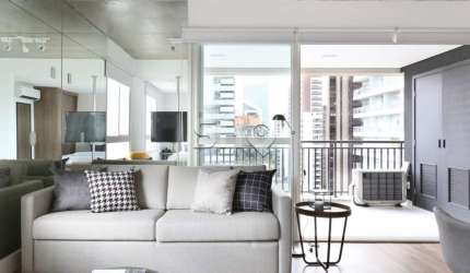 Apartamento com 1 quarto para alugar na Rua Jean Peltier, 311, Cidade Monções, São Paulo por R$ 4.800