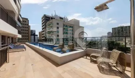 Apartamento com 1 quarto para alugar na Avenida Vereador José Diniz, 599, Santo Amaro, São Paulo por R$ 3.200