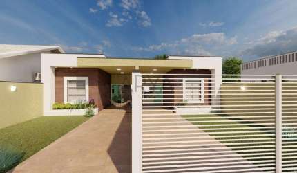 Casa com 3 quartos à venda na Avenida Alvorada Do Sul, 310, Coroados, Guaratuba, 102 m2 por R$ 500.000