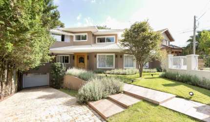 Casa em condomínio fechado com 5 quartos à venda na Alameda das Buganvílias, 150, Mossunguê, Curitiba, 566 m2 por R$ 3.800.000