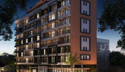 Apartamento com 1 quarto à venda na Rua Brasílio Itiberê, 1681, Rebouças, Curitiba, 25 m2 por R$ 312.000