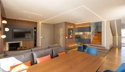 Cobertura com 3 quartos à venda na Avenida Cândido Hartmann, 465, Bigorrilho, Curitiba, 233 m2 por R$ 2.600.000