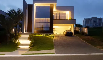 Casa em condomínio fechado com 4 quartos à venda na Rua Mamoré, 421, Alphaville Graciosa, Pinhais, 464 m2 por R$ 5.990.000