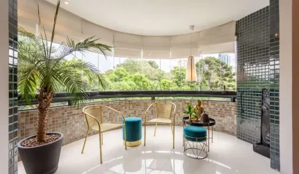 Apartamento com 4 quartos à venda na Rua Francisco Juglair, 410, Mossunguê, Curitiba, 196 m2 por R$ 1.750.000