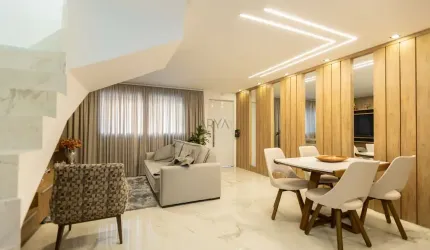 Casa em condomínio fechado com 3 quartos à venda na Rua Tommaso Campanella, 365, Santa Cândida, Curitiba, 84 m2 por R$ 600.000