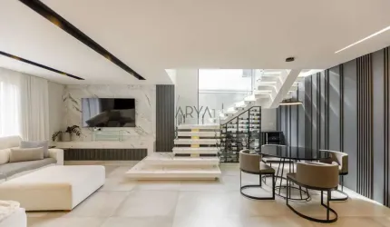 Casa em condomínio fechado com 4 quartos à venda na Rua Ari José Valle, 960, Santa Felicidade, Curitiba, 437 m2 por R$ 6.990.000