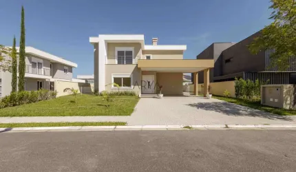 Casa em condomínio fechado com 4 quartos à venda na Avenida Tomaz Edison de Andrade Vieira, 825, Alphaville Graciosa, Pinhais, 370 m2 por R$ 3.790.000