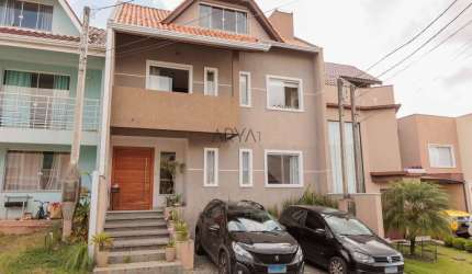 Casa em condomínio fechado com 4 quartos à venda na Rua Mozart Rosseto, 358, Cachoeira, Curitiba, 222 m2 por R$ 1.100.000