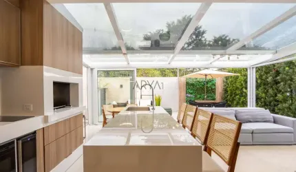 Casa em condomínio fechado com 3 quartos à venda na Rua Aldo Pinheiro, 09, Abranches, Curitiba, 140 m2 por R$ 1.200.000