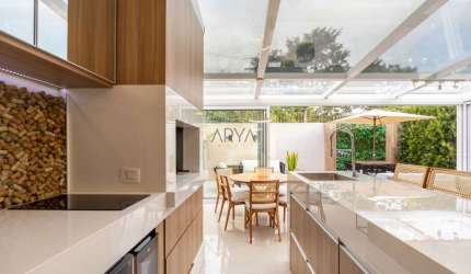 Casa em condomínio fechado com 3 quartos à venda na Rua Aldo Pinheiro, 90, São Lourenço, Curitiba, 108 m2 por R$ 1.200.000