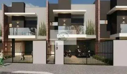 Sobrado Geminado no bairro América com 3 suítes