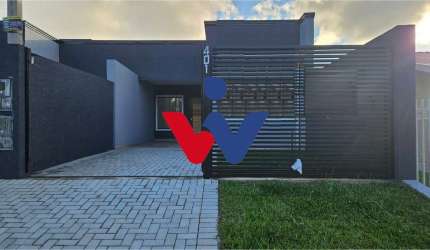 Casa com 3 dormitórios à venda, 67 m  por R  470.000,00 - Costeira - Araucária PR