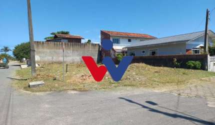 Terreno à venda, 252 m  por R  380.000 - Enseada - São Francisco do Sul SC DE ESQUINA