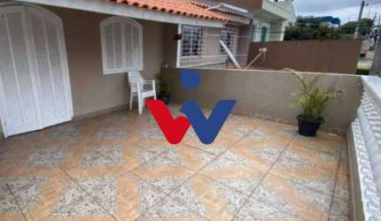 Sobrado com 3 dormitórios à venda, 111 m  por R  490.000,00 - Xaxim - Curitiba PR