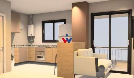 Apartamento com 1 dormitório à venda, cajuru, CURITIBA - PR