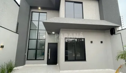 SOBRADO NO BAIRRO EUCALIPTOS COM 3 SUÍTES E ÁREA GOURMET COM VISTA PARA PISCINA E CHURRASQUEIRA!! VENHA CONHECER!!