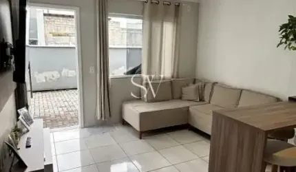 Sobrado a venda de 02 Dormitórios com sacada no bairro Forquilhas em São José-SC