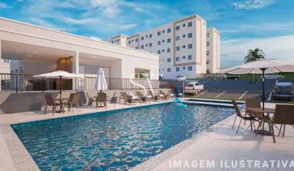 Apartamento 02 Dormitórios em Areias, São Jose/SC