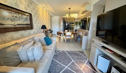 Apartamento Alto Padrão com 02 Dormitórios sendo 01 Suíte com Closet em Coqueiros/ Florianópolis, SC