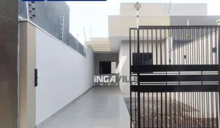 OPORTUNIDADE: CASA GEMINADA COM 03 QUARTOS, SENDO 01 SUÍTE (NOVA) A VENDA - JD. TROPICAL / SARANDI - PR