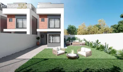Sobrado com 3 dormitórios à venda, 109 m² por R$ 799.900,00 - Pinheirinho - Curitiba/PR