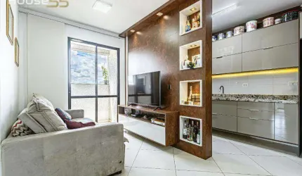 Apartamento 3 quartos com Suíte - Sacada com Churrasqueira - Face Norte - No Portão/Guaíra