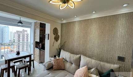 Varanda Santa Paula São Caetano 2 quartos 2 vagas Mobiliado