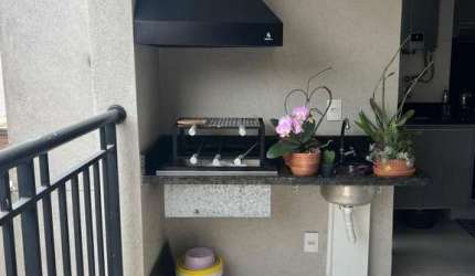 Apartamento 2 quartos varanda churrasqueira V Pires Santo Andre
