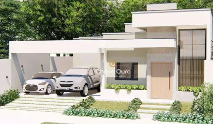 Casa com 3 dormitórios à venda, 106 m² por R$ 480.000,00 - Panorama - Toledo/PR
