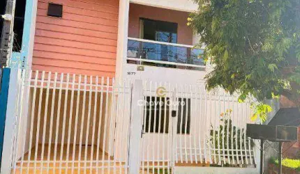 Sobrado com 1 suíte + 2 dormitórios à venda, 128 m² por R$ 650.000 - Centro - Cascavel/PR