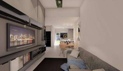 Casa com 1 suíte e 1 quarto, à venda, 67 m² por R$ 380.000 - Veredas - Cascavel/PR