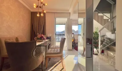 Cobertura com 2 quartos à venda na Rua João Batista D'Alascio, 245, Coqueiros, Florianópolis por R$ 1.600.000