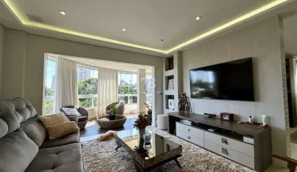 Apartamento mobiliado com 3 suítes no Centro de Chapecó