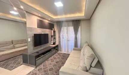 Apartamento semimobiliado com 3 quartos e 2 vagas no São Cristóvão - Chapecó