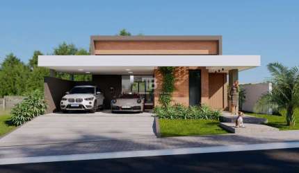 Casa de condomínio em construção no Real Park, próximo ao aeroporto XAP