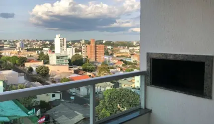 Apartamento com 2 quartos, sacada com churrasqueira e vista panorâmica